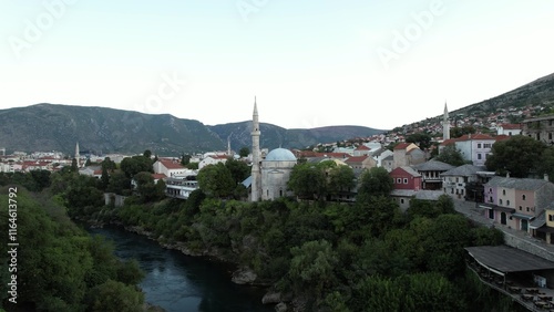 The Koski Mehmed Pasha Mosque in Mostar
