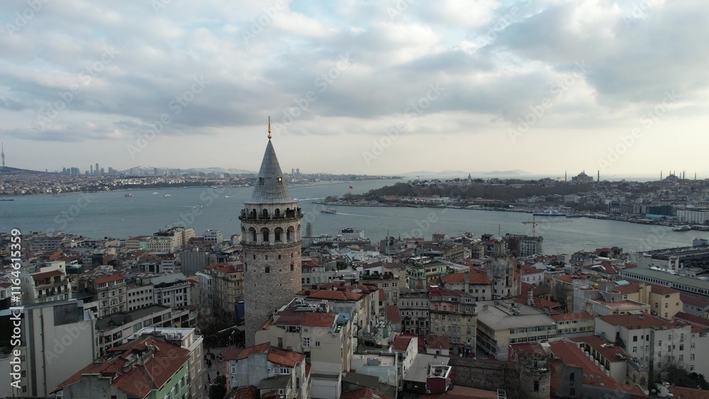 Fototapeta premium Galata Tower Scenery