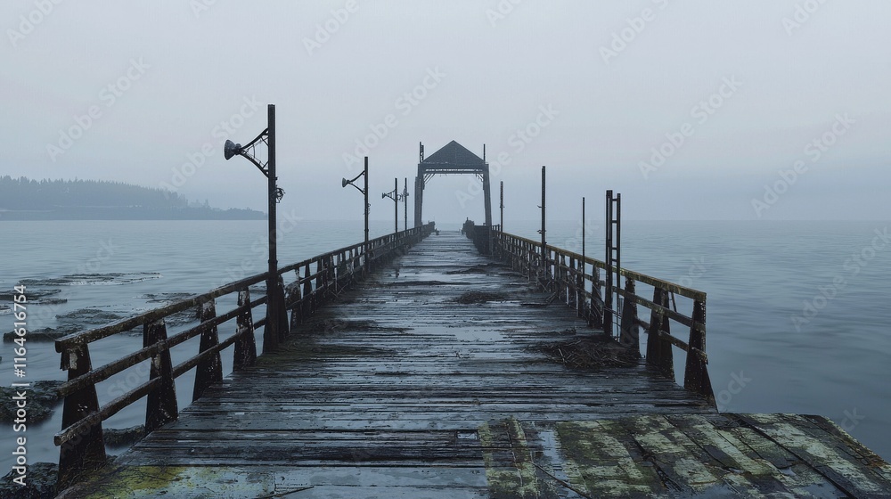 Fototapeta premium a pier