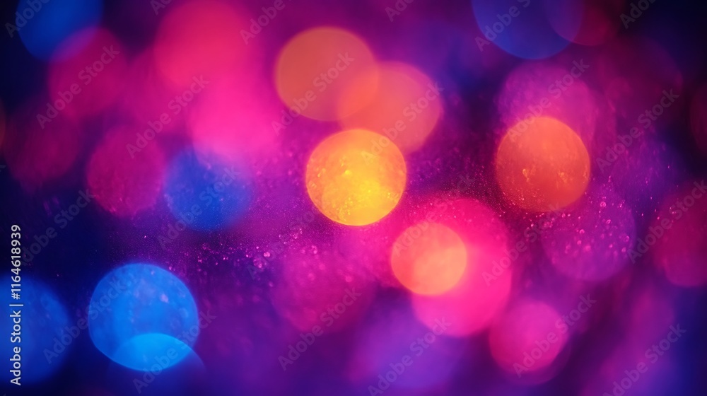 Obraz premium Abstract Colorful Bokeh Lights Background Image