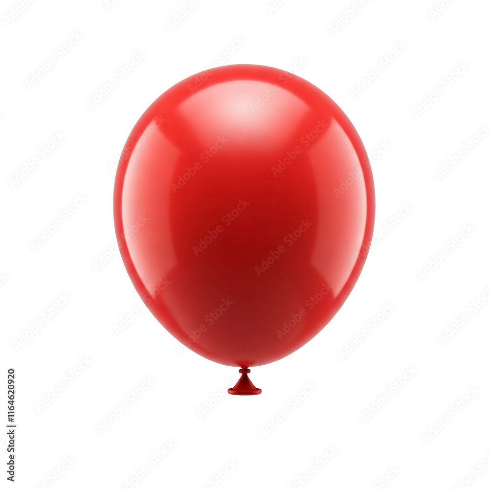 red balloon isolated on white red balloon isolated on white