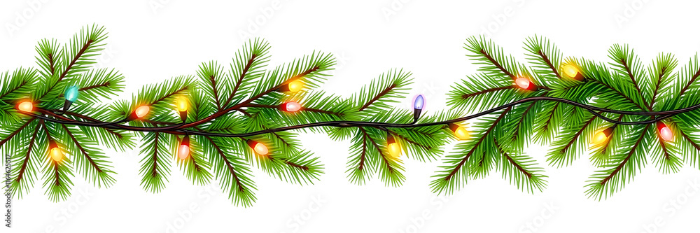 decorative festive garland with green foliage and ornaments on white background, ideal for Christmas, holiday decor, seasonal celebrations, and festive stock photography decorative festive garland with green foliage and ornaments on white background, ideal for Christmas, holiday decor, seasonal celebrations, and festive stock photography