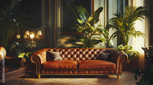 chen mans stylish living room