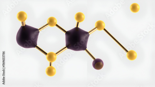 Doxycycline (Vibramycin) - molecular structure photo