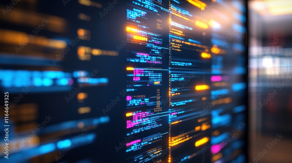 Data Flow Visualization with Soft Light on White Background Data Flow Visualization with Soft Light on White Background