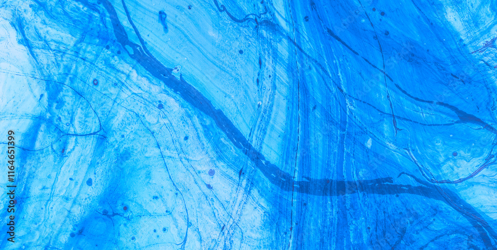 Naklejka premium An Illustration of Water, Light, and Grunge Patterns