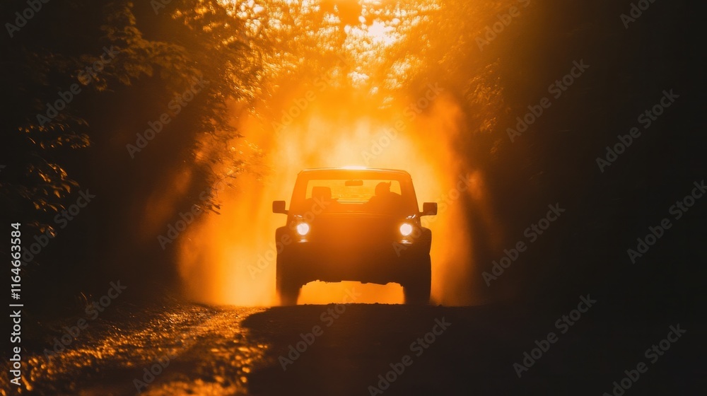 Dynamic motion light effects highlighting a sleek car silhouette.
Dynamic motion light effects highlighting a sleek car silhouette.