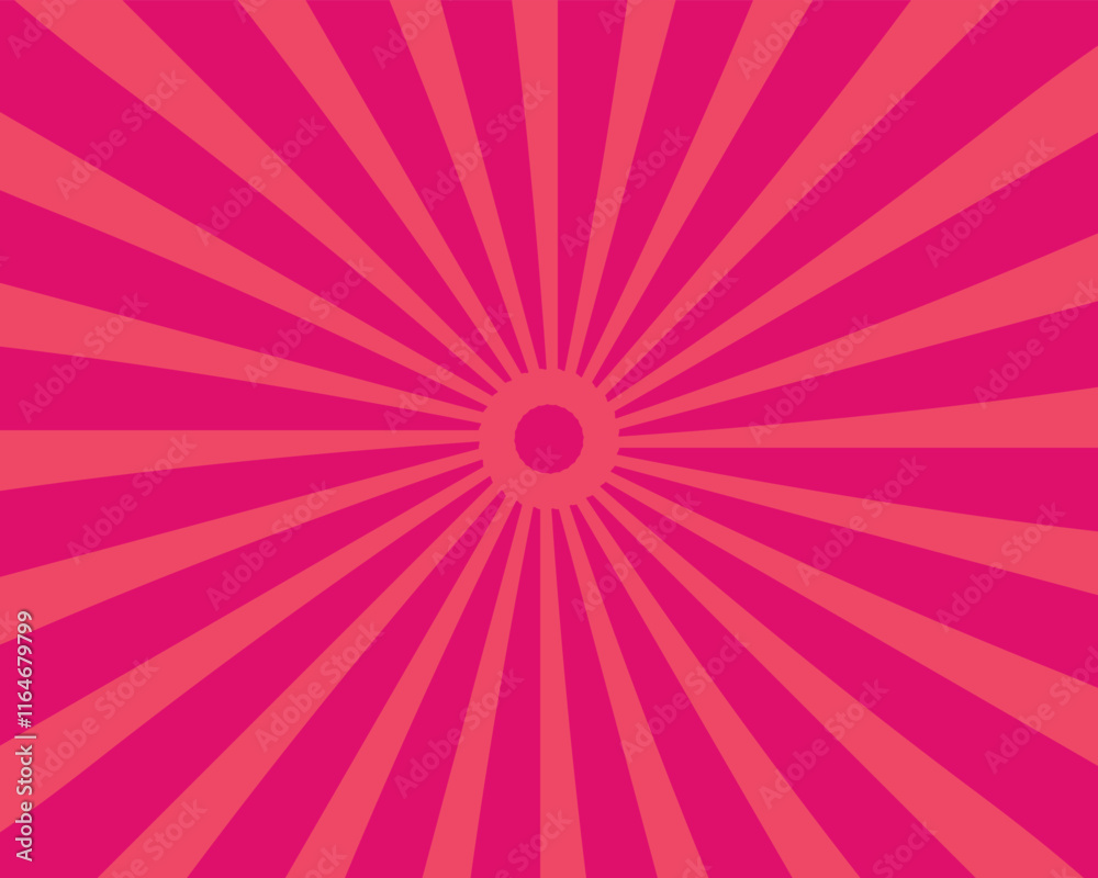 Obraz premium Vector Abstract orange sun rays and sunburst backdrop background. seamless retro vintage burst sunrise sunbeam element spiral striped illustration sunray template wallpaper design