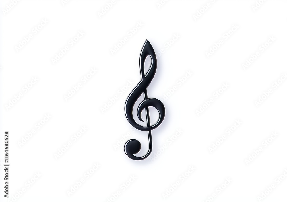 An isolated modern object featuring music notes - image with a clear background. An isolated modern object featuring music notes - image with a clear background.