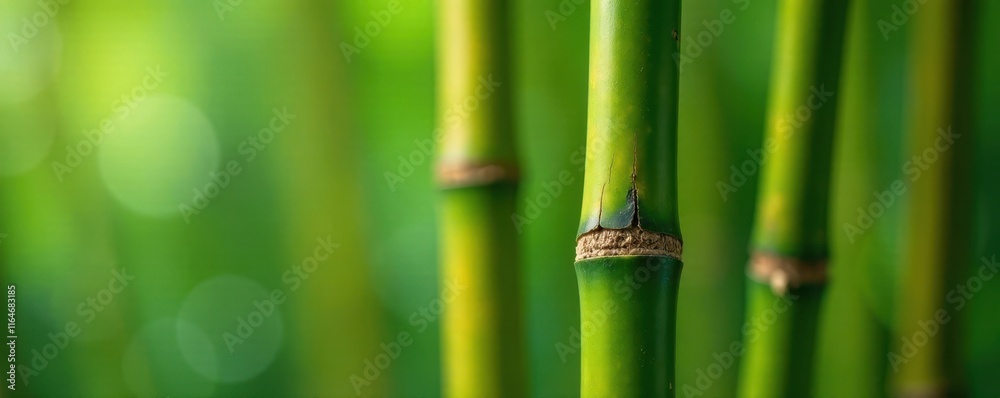 Close-up bamboo stalks, intricate knots, natural hues, photography, closeup, stock Close-up bamboo stalks, intricate knots, natural hues, photography, closeup, stock