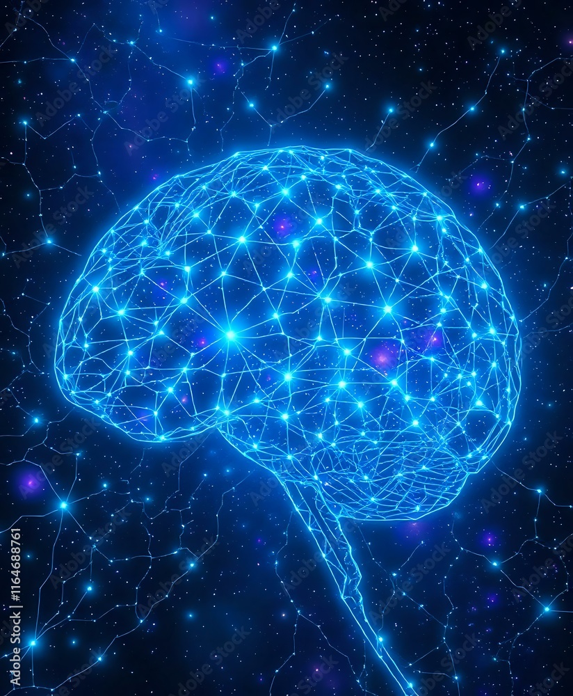 Ethereal Bioluminescent Brainwave Galaxy Art Nouveau Stock Image Ethereal Bioluminescent Brainwave Galaxy Art Nouveau Stock Image