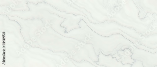 Luxurious Marble Countertop with Elegant White and Gray Swirl Pattern