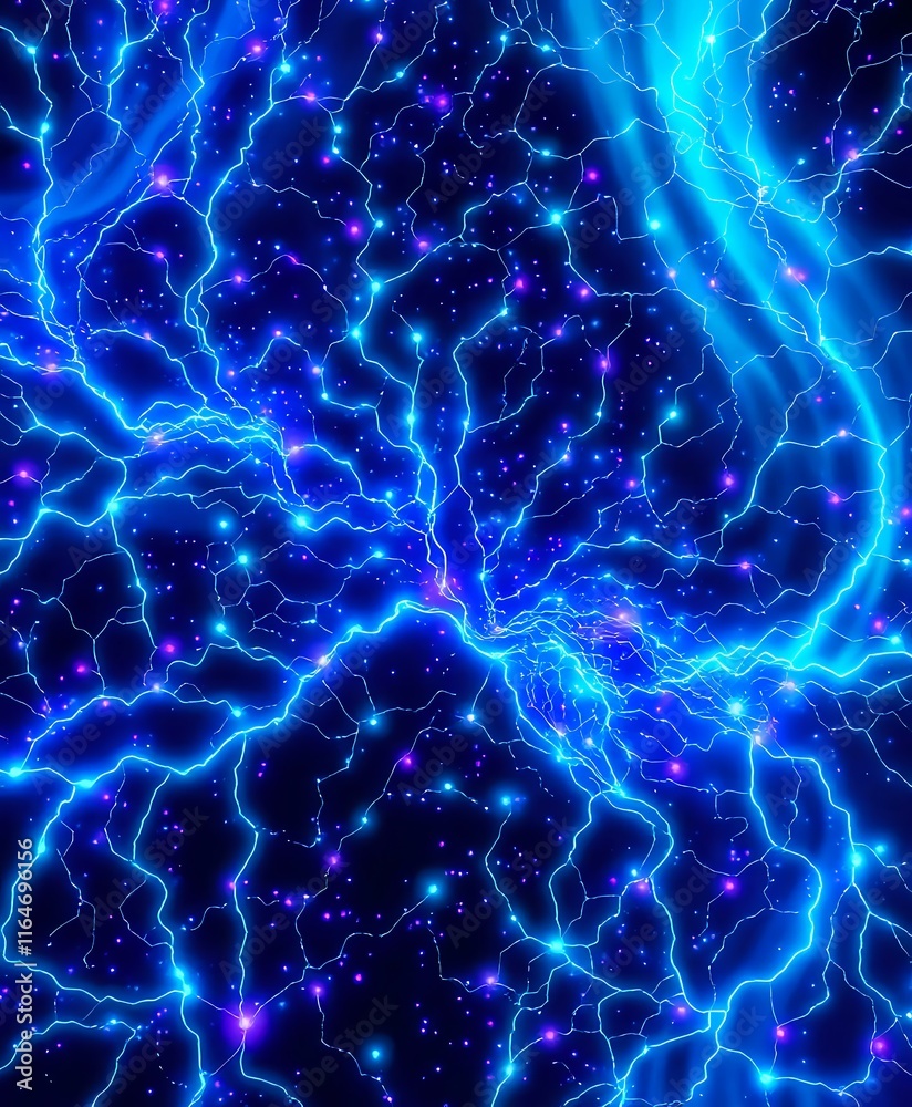 Mesmerizing Galaxy with Bioluminescent Neural Network