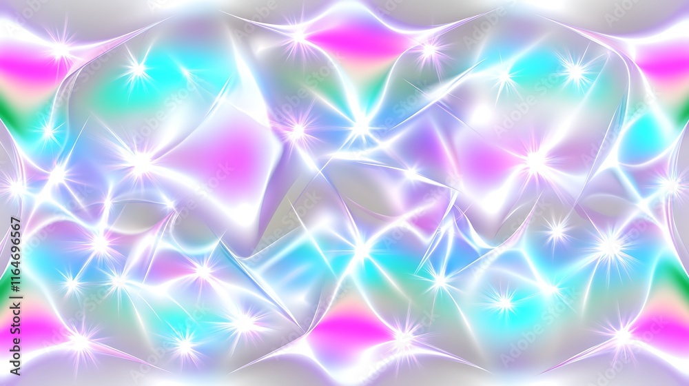 Abstract Pastel Swirls With Sparkling Lights Abstract Pastel Swirls With Sparkling Lights