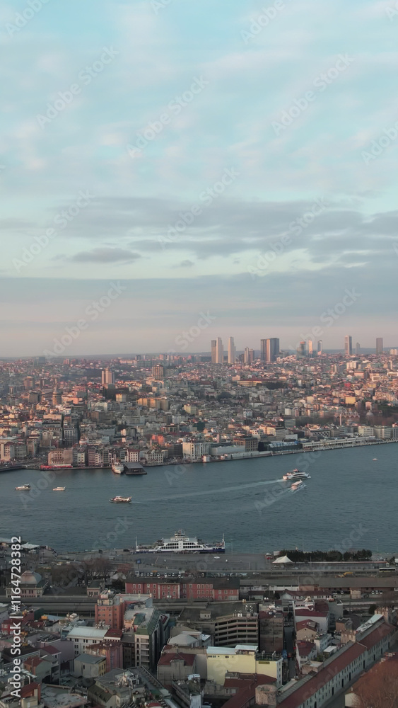 Obraz premium Aerial View Istanbul