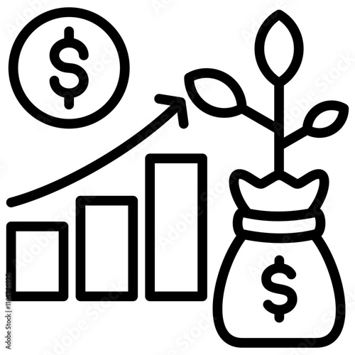 Business Growth Icon