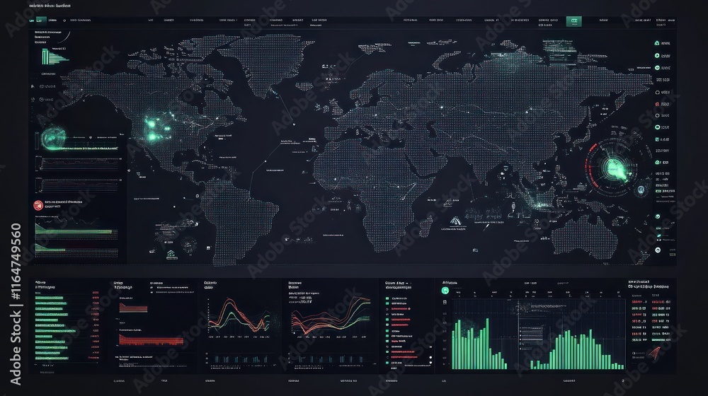 World economy data dashboard with real-time analytics, financial trends, and sleek animations, World economy data dashboard with real-time analytics, financial trends, and sleek animations,