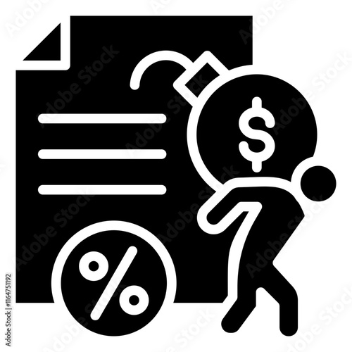Debt Management Icon