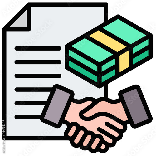 Loan Agreement Icon