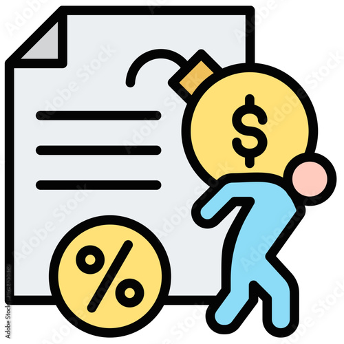 Debt Management Icon