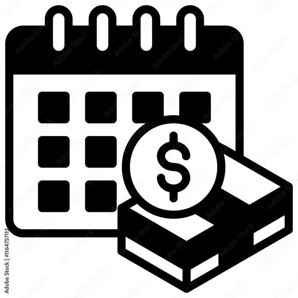 Payment Schedule Icon Payment Schedule Icon