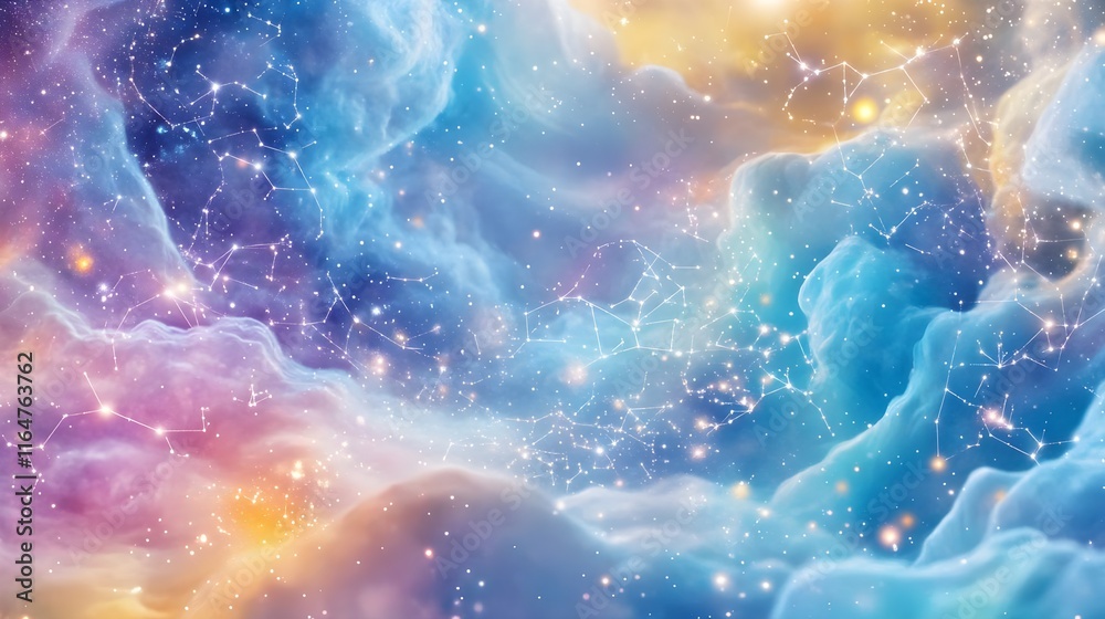 cosmic nebula: pastel galaxy background - pastel color palettes cosmic nebula: pastel galaxy background - pastel color palettes