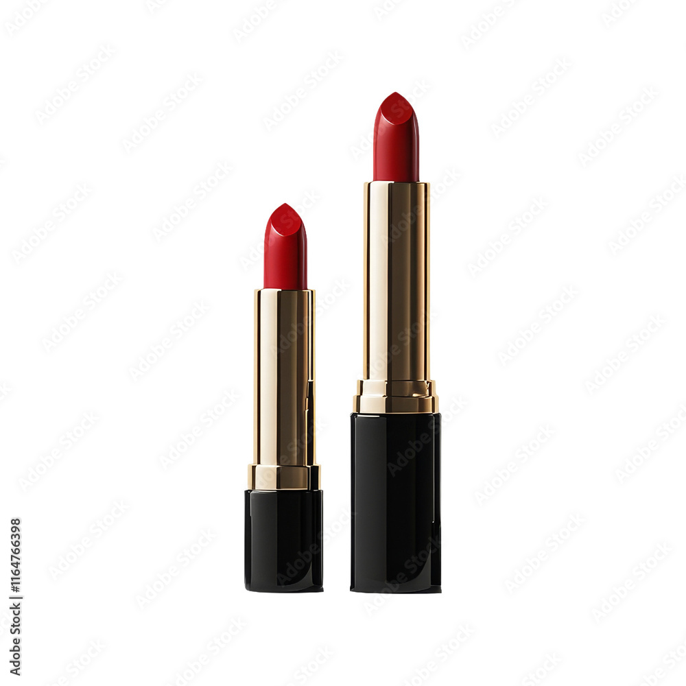 Cosmetics action lipstick and mascara on Cosmetics action lipstick and mascara on