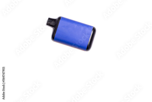 broken disassembled disposable electronic cigarette