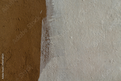 whitewashed clay wall background eco-style interior