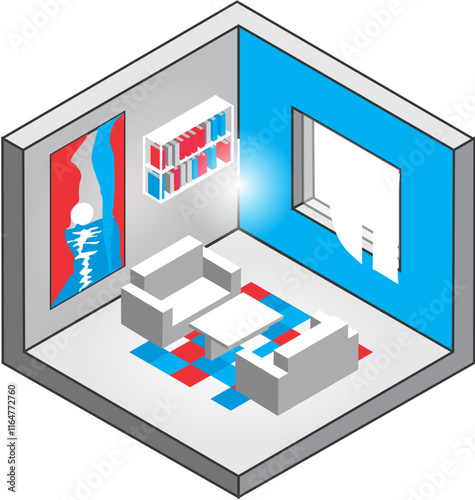 Isometric room