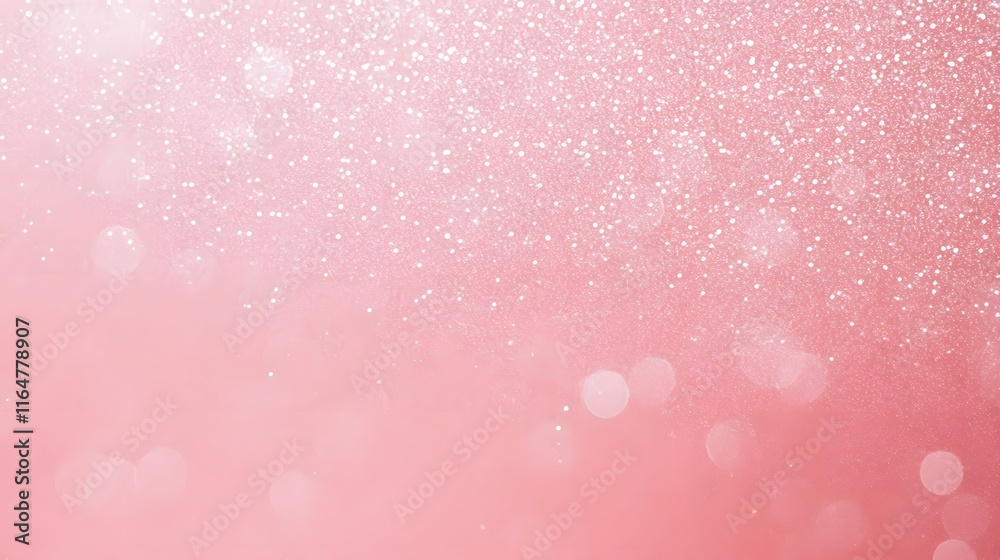 Pink Glitter Background With Sparkling Lights Pink Glitter Background With Sparkling Lights
