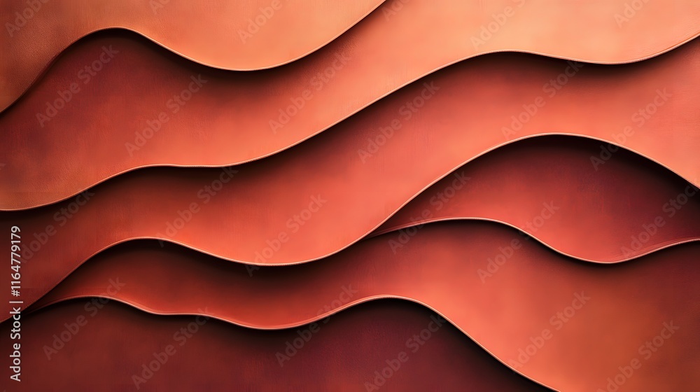 custom made wallpaper toronto digitalAbstract Orange Wave Layers Background Design