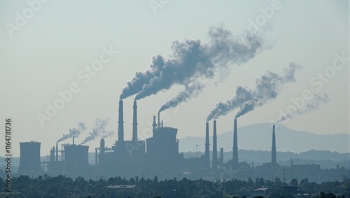 Environmentally diverse industrial pollution scene