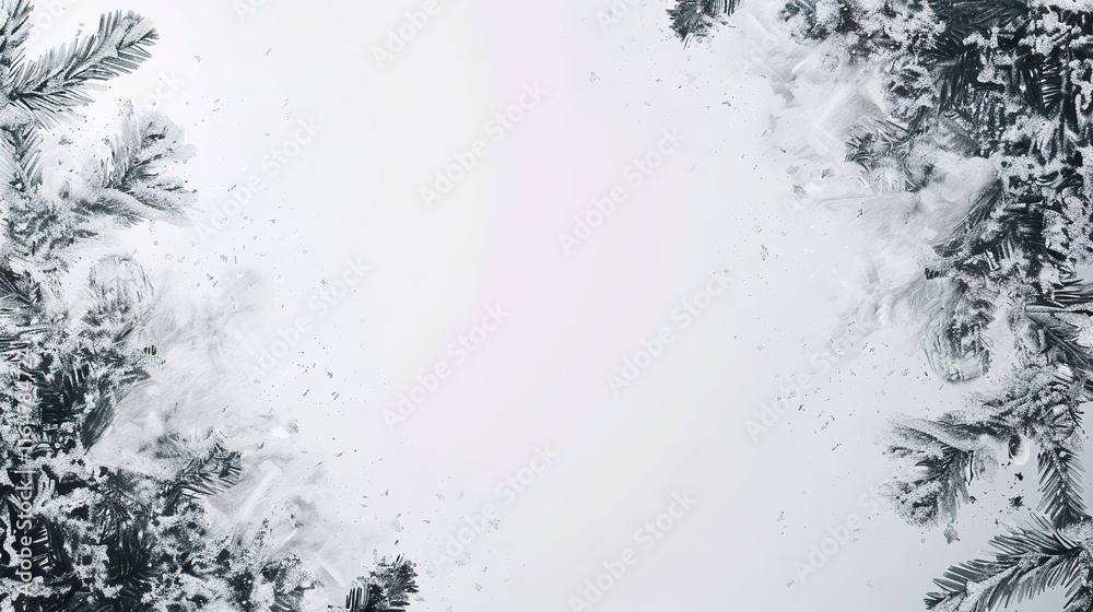 White background design christmas frame background White background design christmas frame background