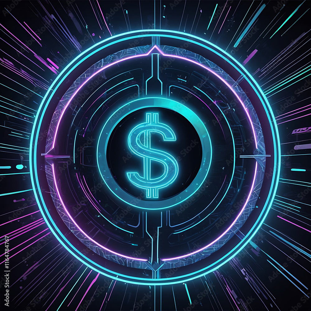 A sleek, futuristic background featuring a glowing dollar symbol surrounded by digital lines and neon accents, symbolizing modern finance. A sleek, futuristic background featuring a glowing dollar symbol surrounded by digital lines and neon accents, symbolizing modern finance.