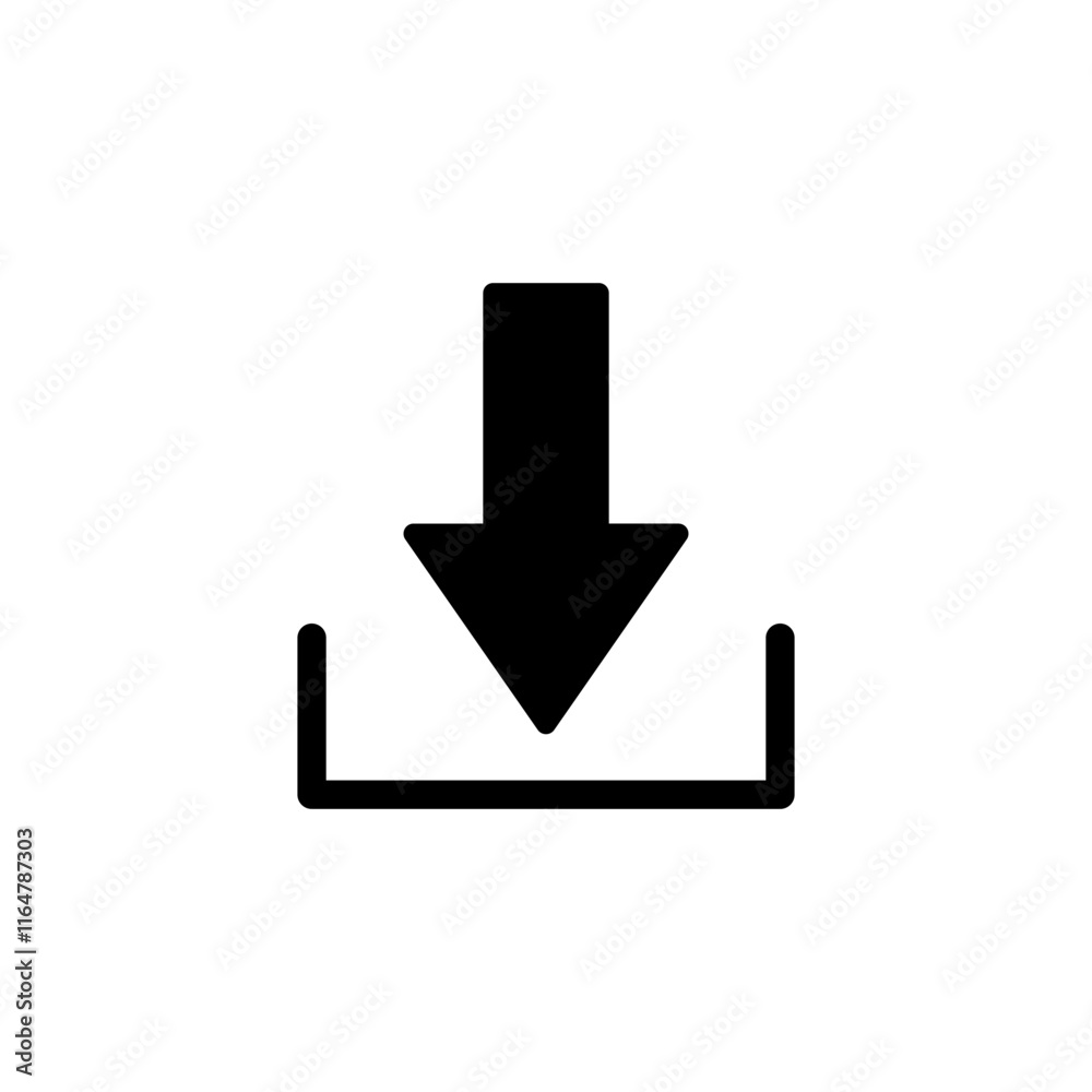 Download icon logo design. Download sign and symbol Download icon logo design. Download sign and symbol