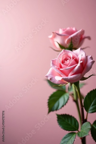 Wallpaper Mural Light pink rose bouquet, soft focus, dreamy backdrop, background, flowers, bloom Torontodigital.ca