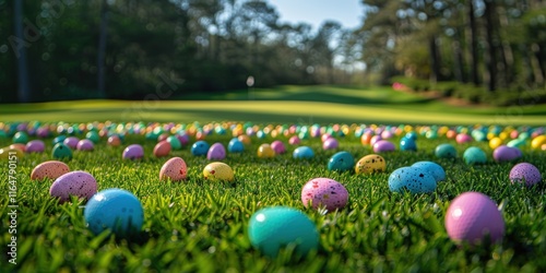 Easter at the golf course