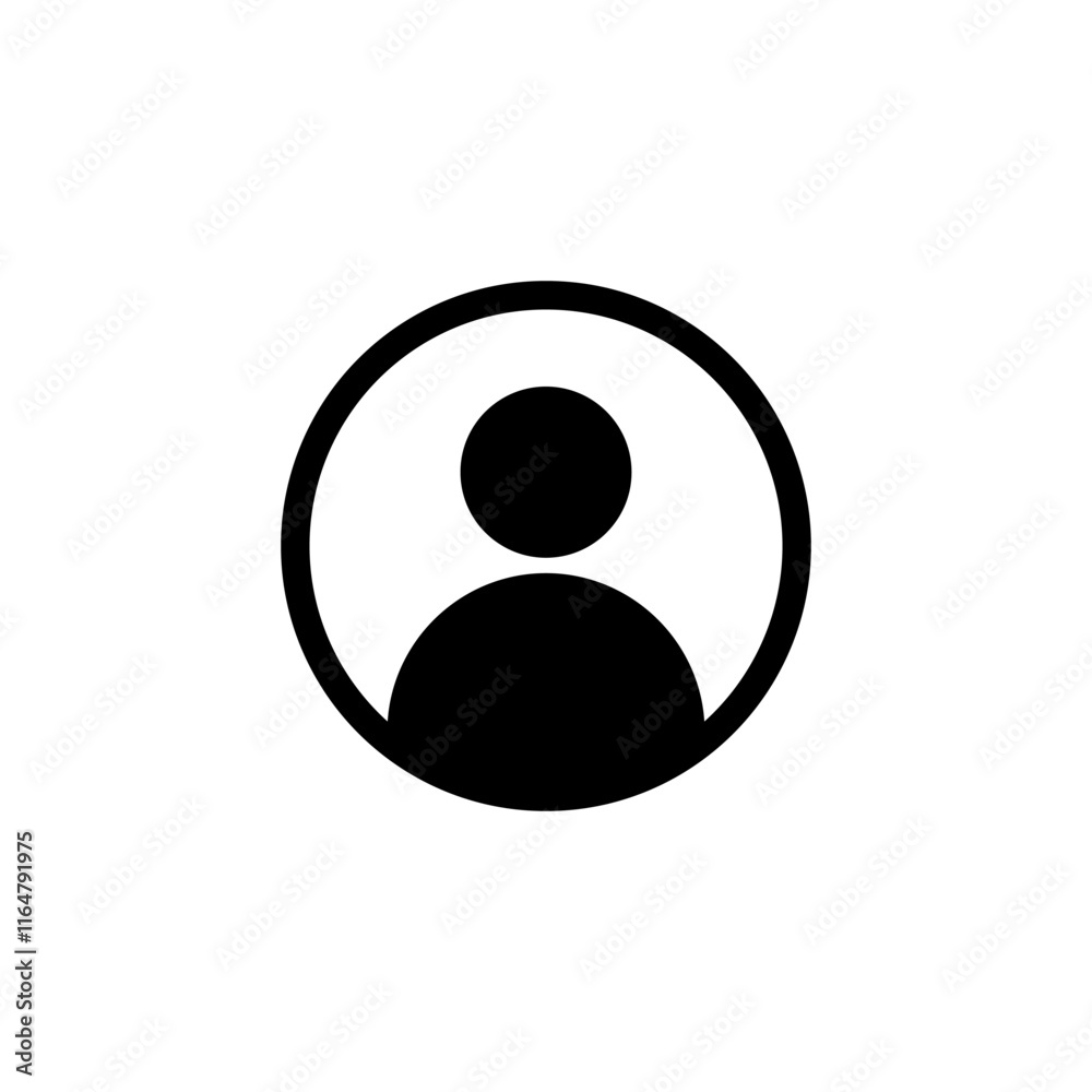 User icon logo design. person sign and symbol. people icon. User icon logo design. person sign and symbol. people icon.