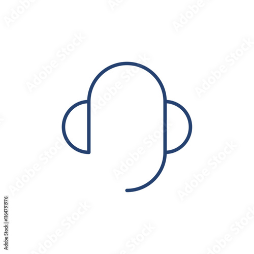 customer care icon Outline icon sign