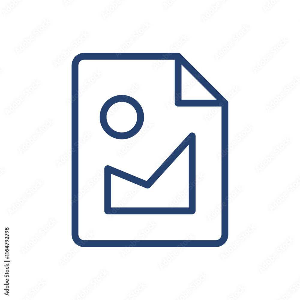 Image file icon Outline icon sign Image file icon Outline icon sign