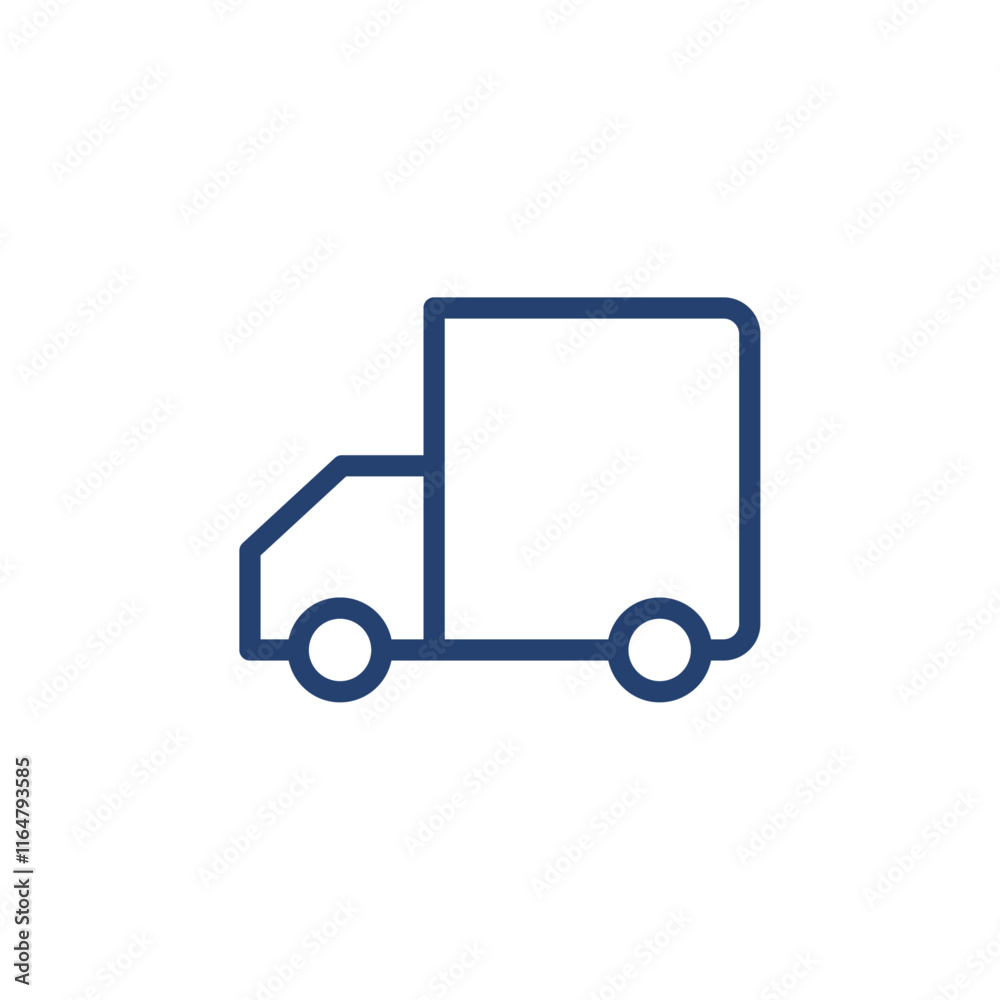 Transport icon Outline icon sign Transport icon Outline icon sign