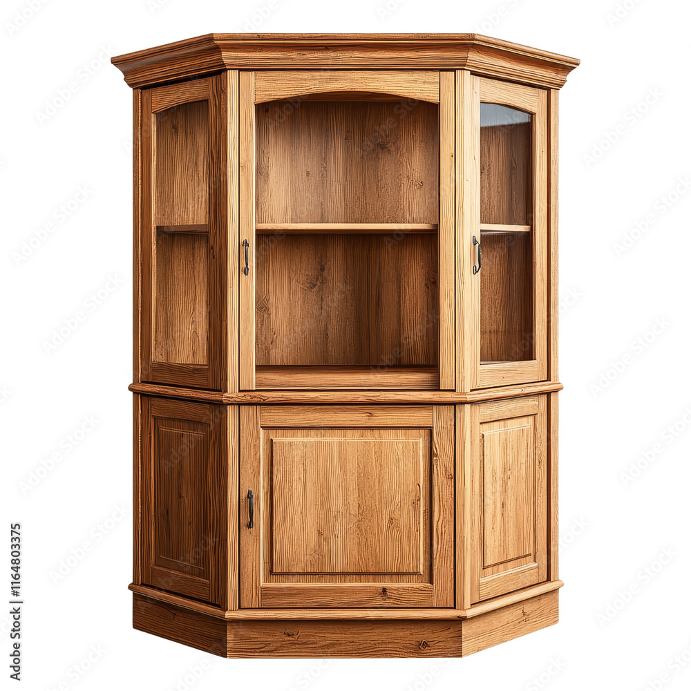 Elegant corner hutch cabinet Elegant corner hutch cabinet