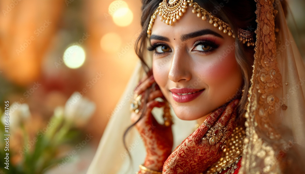 Indian Bride Closeup Indian Bride Closeup
