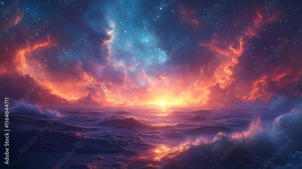 Obraz premium star sea