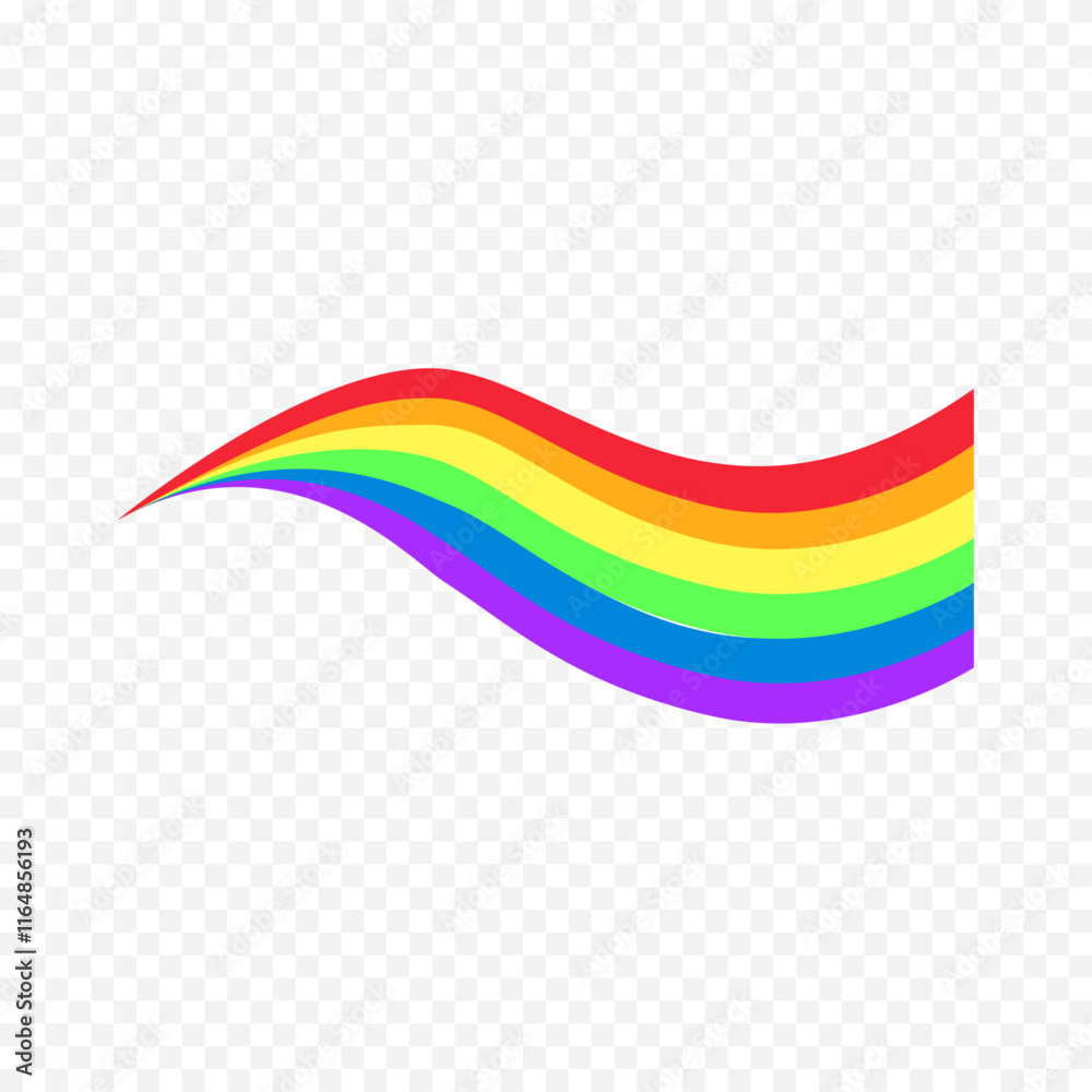 Hand drawn rainbow element. Boho rainbow hand drawn illustration Hand drawn rainbow element. Boho rainbow hand drawn illustration