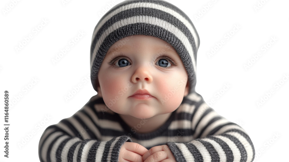 portrait of a little child isolated on white background portrait of a little child isolated on white background