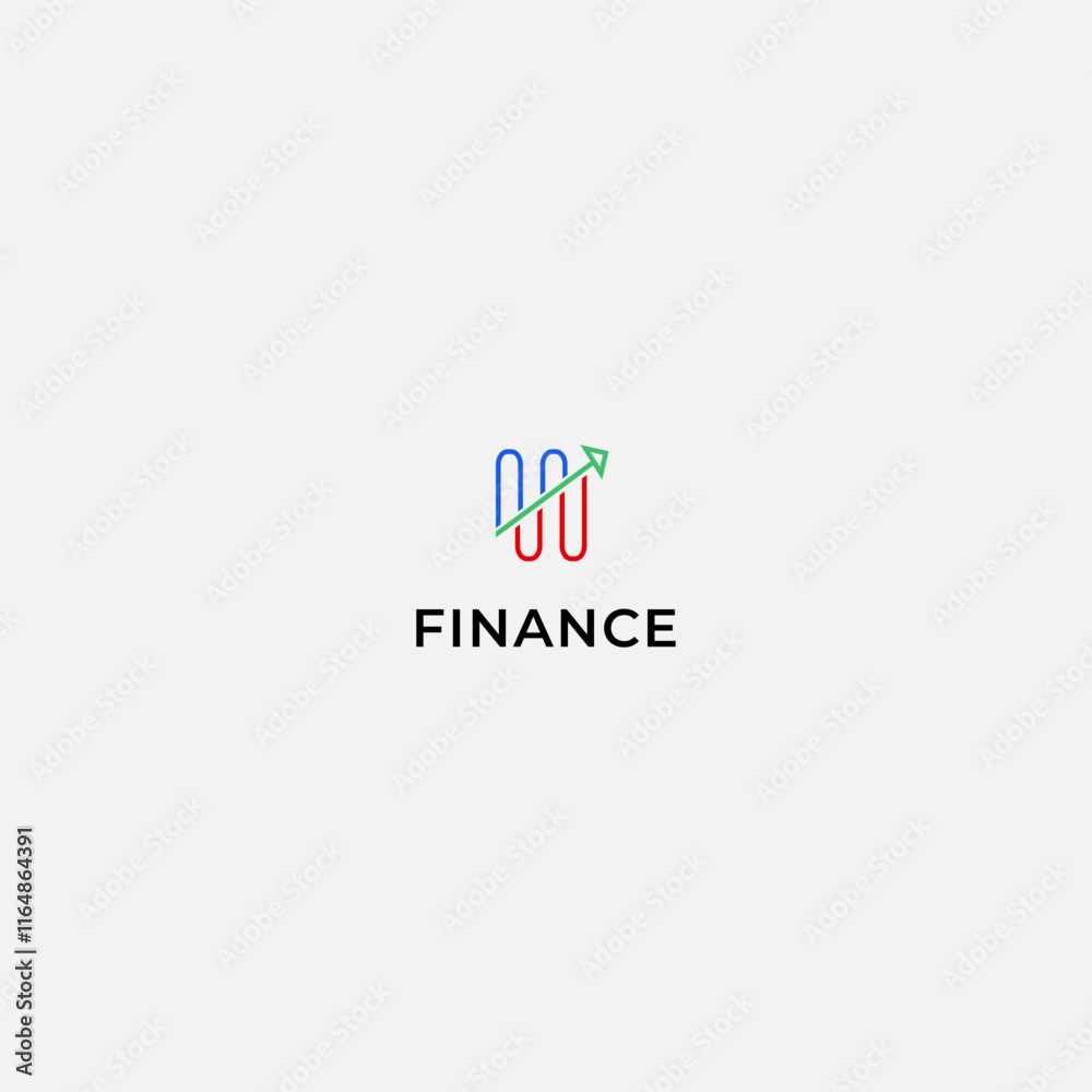 minimalist logo of increasing financial traffic minimalist logo of increasing financial traffic