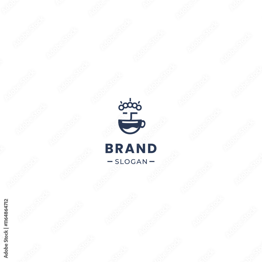 logo combination of a cup of coffee and a smiling king logo combination of a cup of coffee and a smiling king