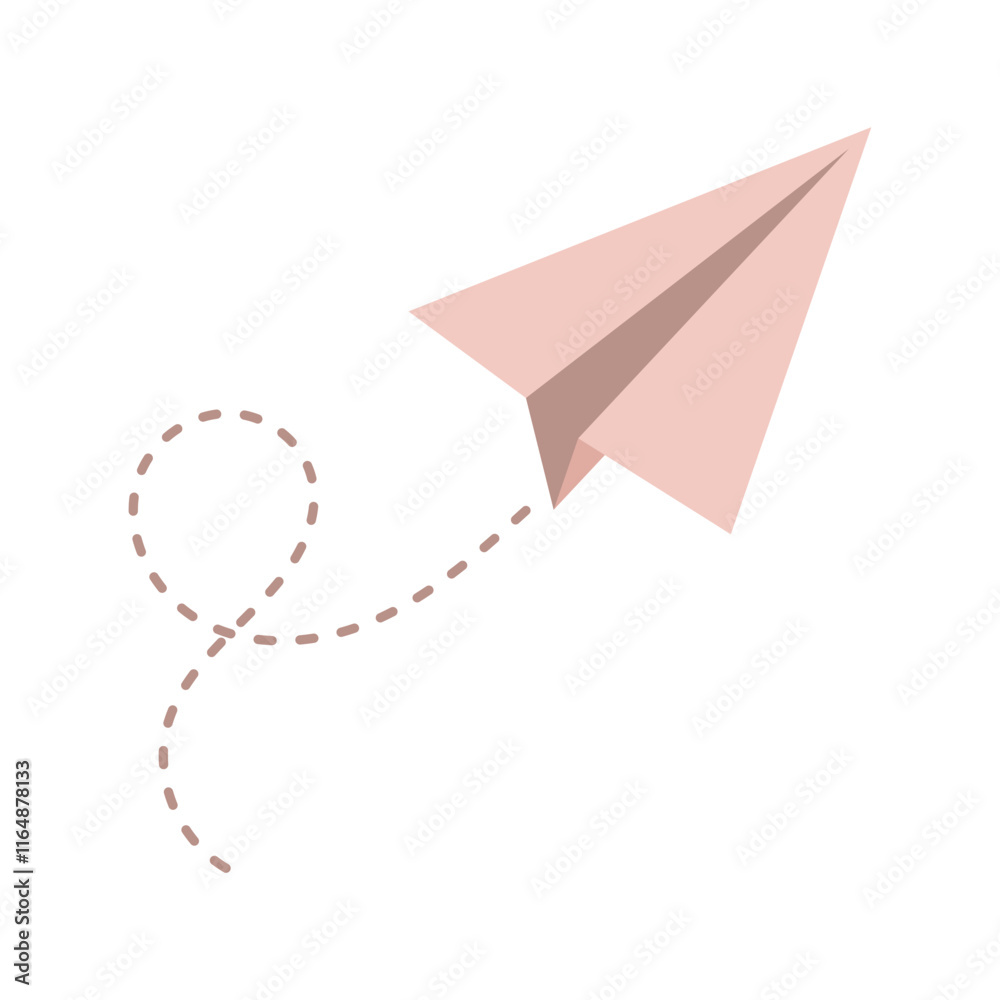 paper plane flying paper plane flying